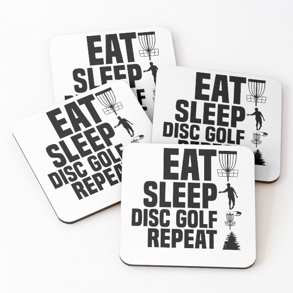 Item preview, Eat Sleep Disc Golf Repeat, Funny Frisbee Golf, Disc Golf Lover, Frisbee Throwing Golf, Disc Golf Dad designed and sold by behindthefacts.