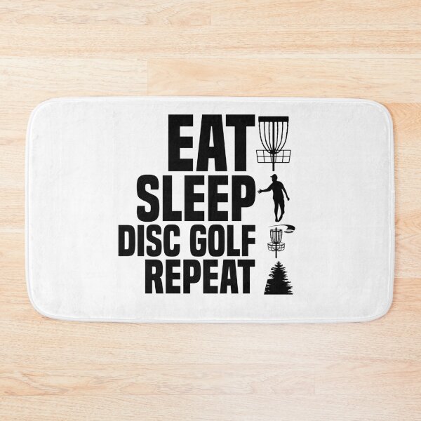 Item preview, Eat Sleep Disc Golf Repeat, Funny Frisbee Golf, Disc Golf Lover, Frisbee Throwing Golf, Disc Golf Dad designed and sold by behindthefacts.