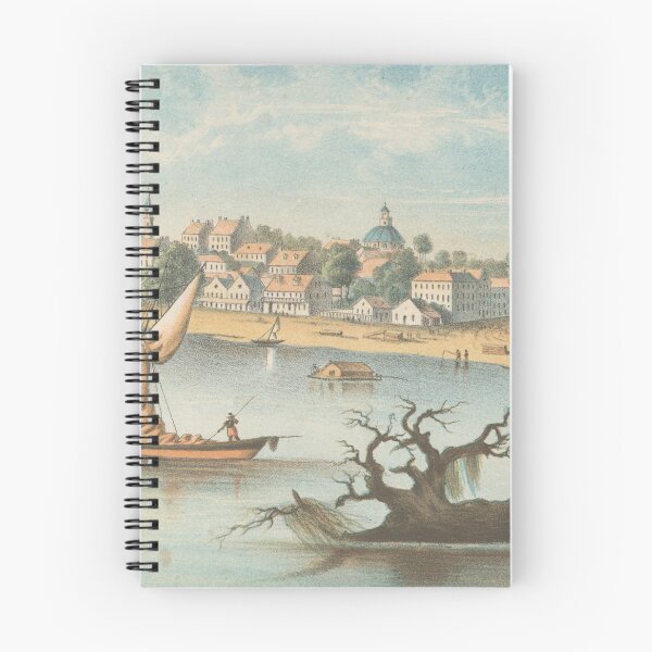 Item preview, Vintage Pictorial View of Baton Rouge LA (1854) designed and sold by BravuraMedia.
