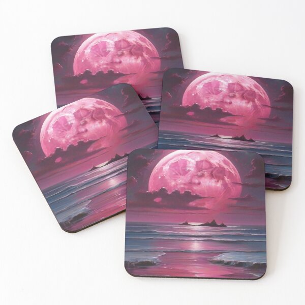 Item preview, Full Pink Moon designed and sold by M-Y-A-R-T-.