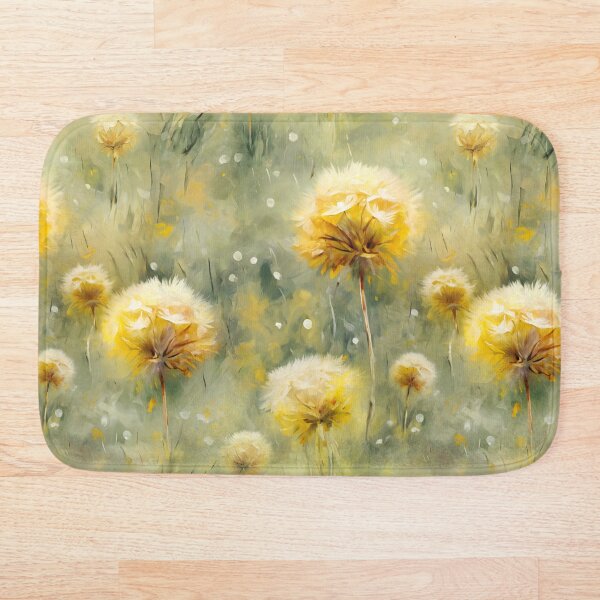 Item preview, Dandelion Patch with Soft Focus Background - Floral Pattern designed and sold by HAL2501.