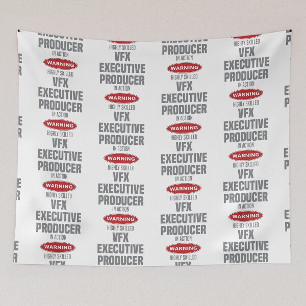 Item preview, Highly Skilled VFX Executive Producer in Action designed and sold by NermilioDesigns.