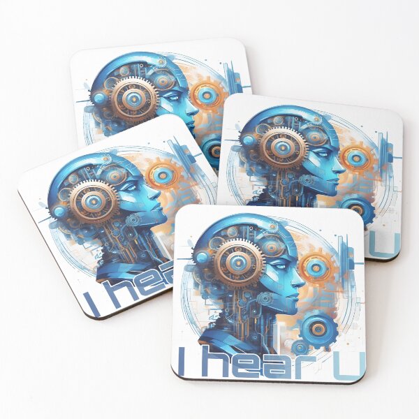 Item preview, I Hear You' Robotic Expression designed and sold by EnjoYarty.