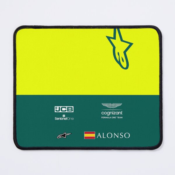 Item preview, Minimalistic Fernando Alonso Aston Martin Formula 1 Race Suit Inspired iPhone phone case and Samsung Mobile cover for F1 fans designed and sold by Pink Polar F1.