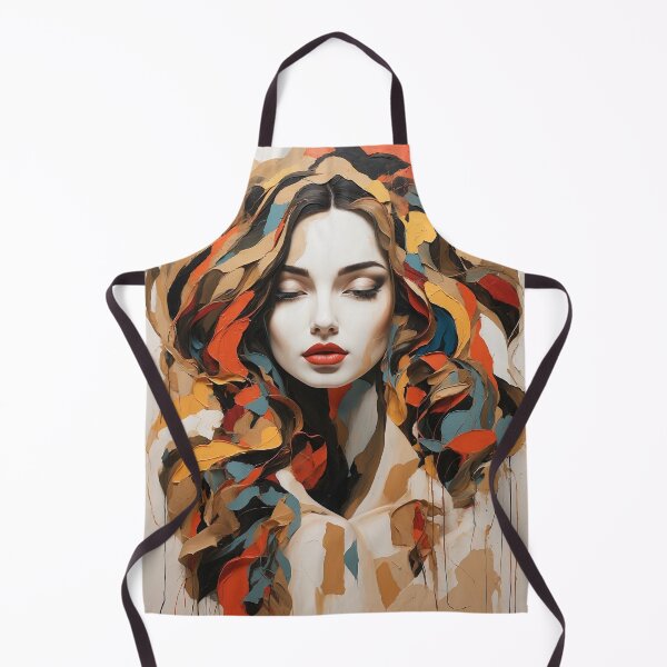 Item preview, Beautiful Woman Abstract Art designed and sold by PalettePetal.
