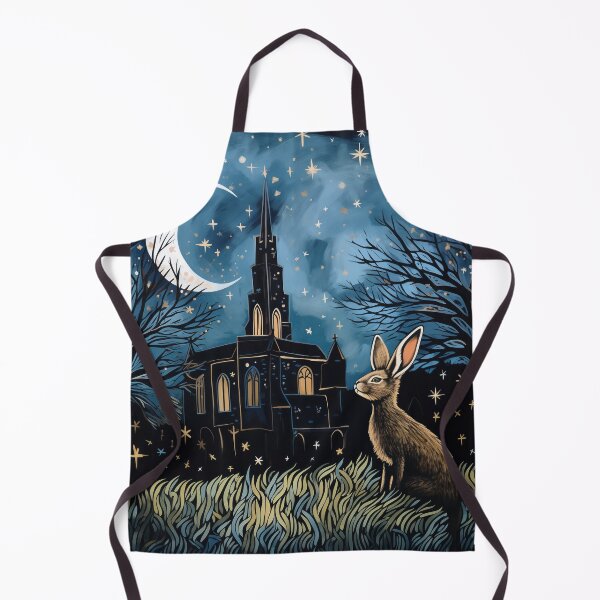 Item preview, Hare, Pagan Hare, Pagan Art, Moon, Animal, designed and sold by thewandswant.