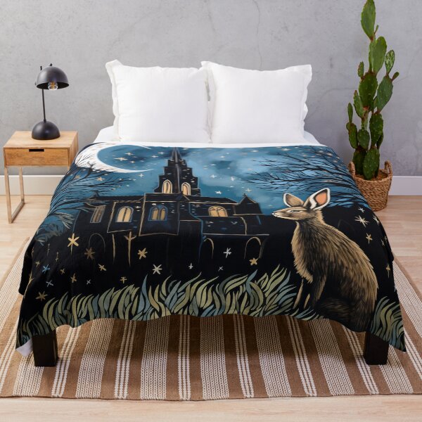 Item preview, Hare, Pagan Hare, Pagan Art, Moon, Animal, designed and sold by thewandswant.