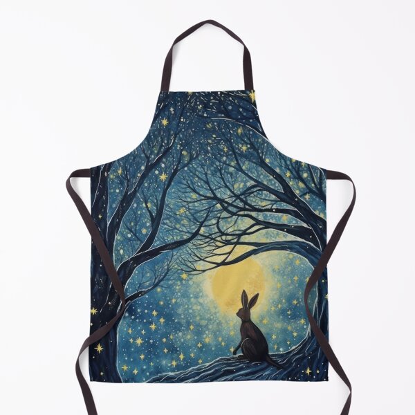Item preview, Hare, Pagan Hare, Pagan Art, Moon, Animal, designed and sold by thewandswant.