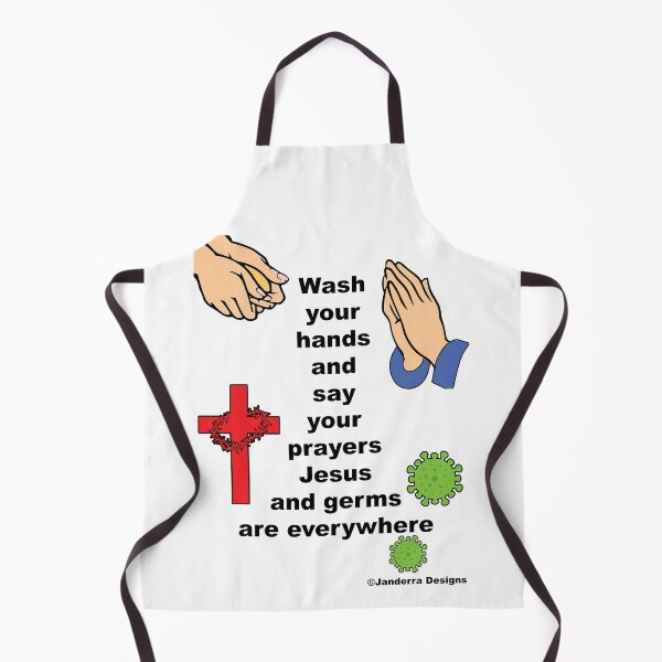 Item preview, Wash your hands and say your prayers designed and sold by JanderraDesigns.