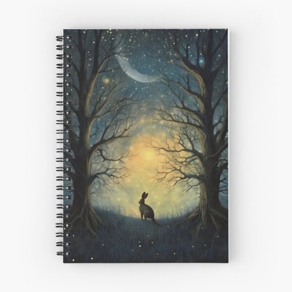Item preview, Liebre, Liebre Pagana, Arte Pagano, Luna, Animal, designed and sold by thewandswant.