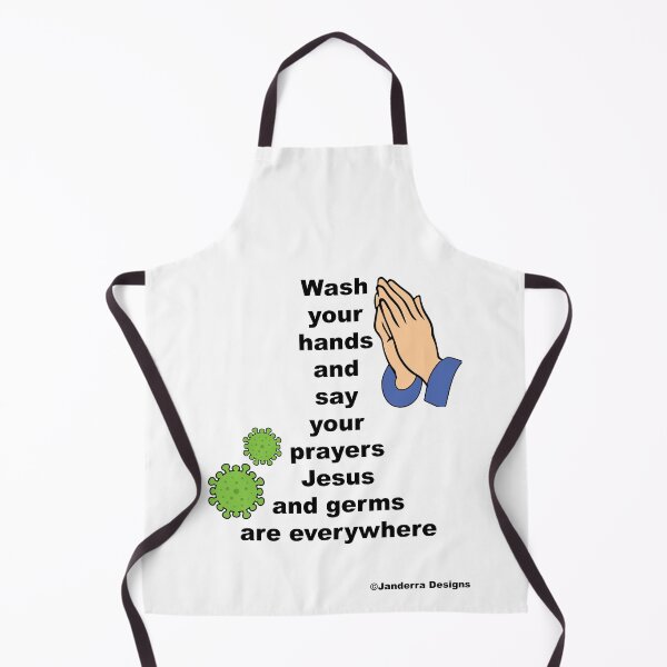 Item preview, Wash your hands and say your prayers designed and sold by JanderraDesigns.