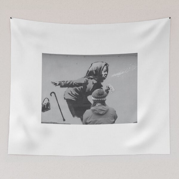 Item preview, Banksy Game Changer designed and sold by QuirkByLgnatius.