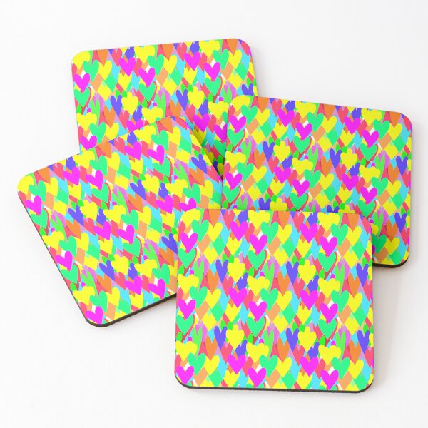 Item preview, Colorful Hearts 2 designed and sold by Victoria Rose.