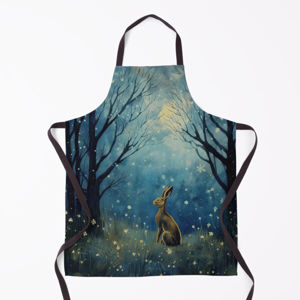Item preview, Hare, Pagan Hare, Pagan Art, Moon, Animal, designed and sold by thewandswant.