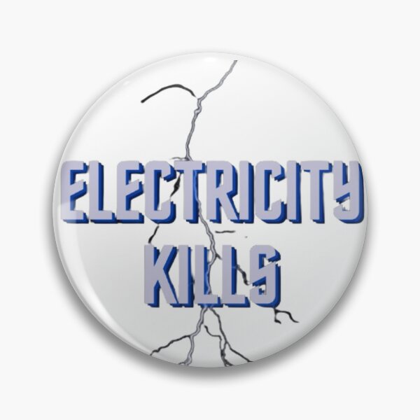 Item preview, ELECTRICITY KILLS PURPLE STICKER designed and sold by tinyindiangirl.