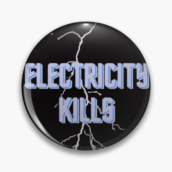Item preview, ELECTRICITY KILLS Purple Sticker designed and sold by tinyindiangirl.
