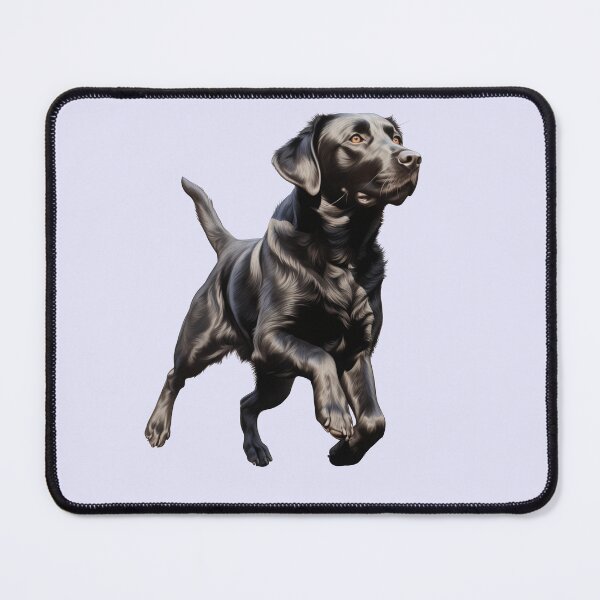 Item preview, Copy of Playful Black Labrador with Tennis Ball Illustration designed and sold by solrevolver.