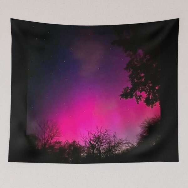 Item preview, Northern lights over Poland my photography designed and sold by alexwien1994.