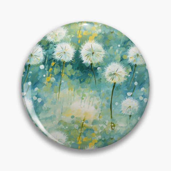 Artikelvorschau,  Morgentau auf Löwenzahn - Impressionistisches Blumenmuster entworfen und verkauft von HAL2501.