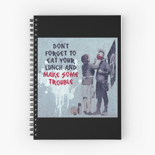 Item preview, Banksy Anarchist and Mother designed and sold by QuirkByLgnatius.