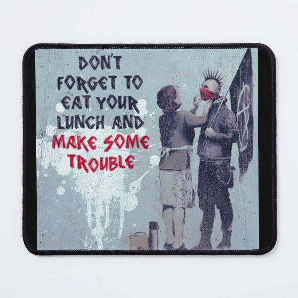 Aperçu de l'œuvre Banksy anarchiste et mère créée et vendue par QuirkByLgnatius.