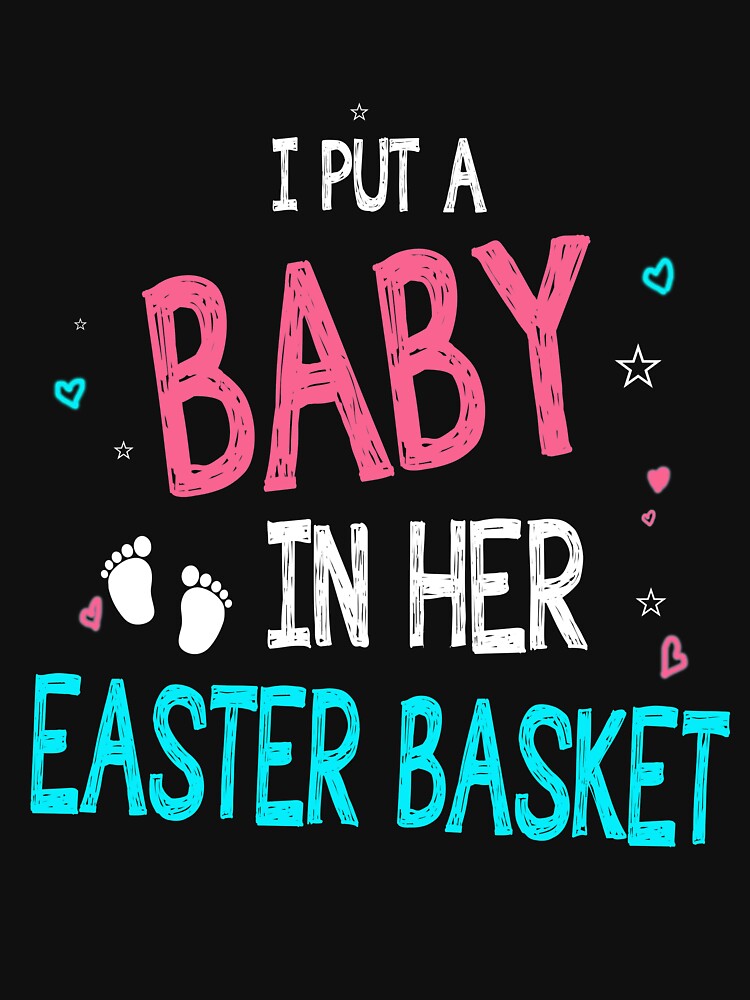 "Funny Pregnancy Announcement Dad _ Easter Baby Announcement" Tshirt