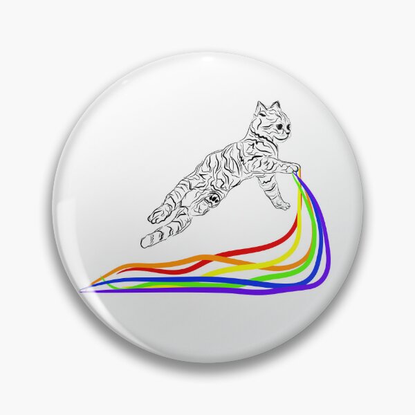Item preview, RAINBOW CAT PUKE -PRIDE designed and sold by Lovesicker.