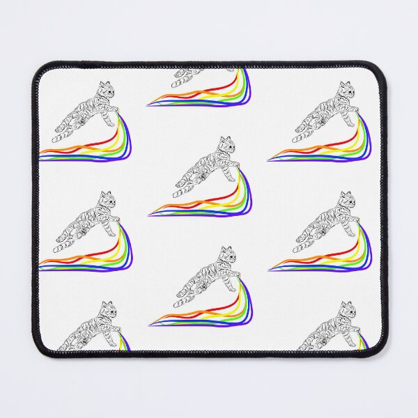 Item preview, RAINBOW CAT PUKE -PRIDE designed and sold by Lovesicker.