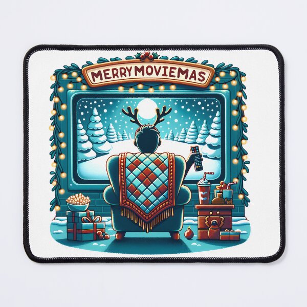 Aperçu de l'œuvre Joyeux Moviemas créée et vendue par NavyPanda.