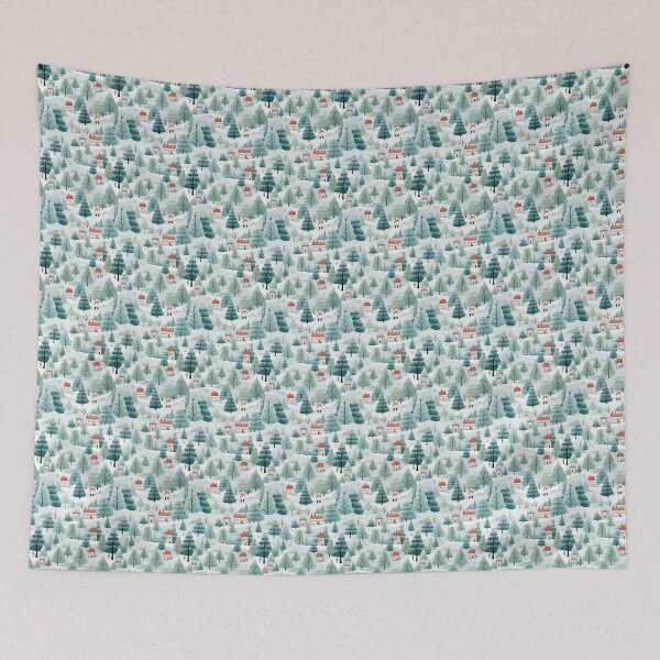 Item preview, Reindeer Frolic: Whimsical Christmas Pattern designed and sold by Moisky Patterns.