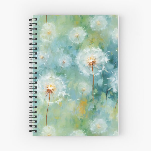 Item preview, Morning Dew on Dandelion 2 - Impressionist Floral Pattern designed and sold by HAL2501.