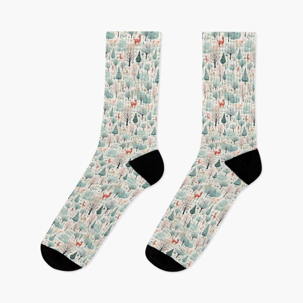 Item preview, Festive Snowmen Delight: Winter Pattern designed and sold by Moisky Patterns.