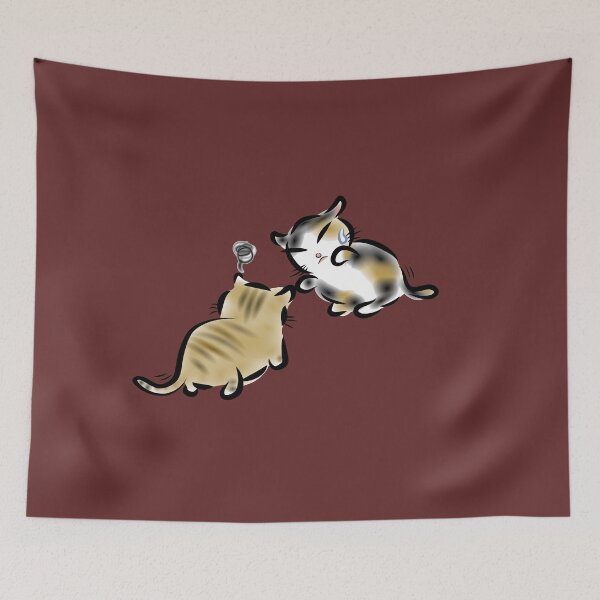 Item preview, Cats quarrel-clash designed and sold by aimicat.