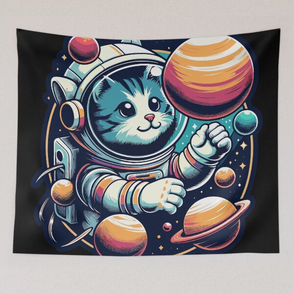 Item preview, Feline Explorer designed and sold by Ikibrai.