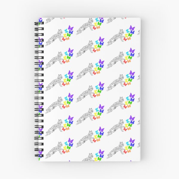Item preview, RAINBOW CAT PUKE BUTTERFLIES designed and sold by Lovesicker.