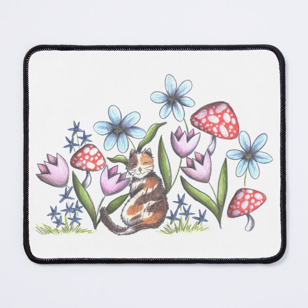 Item preview, Cat in the Garden designed and sold by CeciliaBattaini.