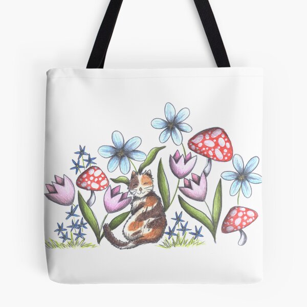 Item preview, Cat in the Garden designed and sold by CeciliaBattaini.