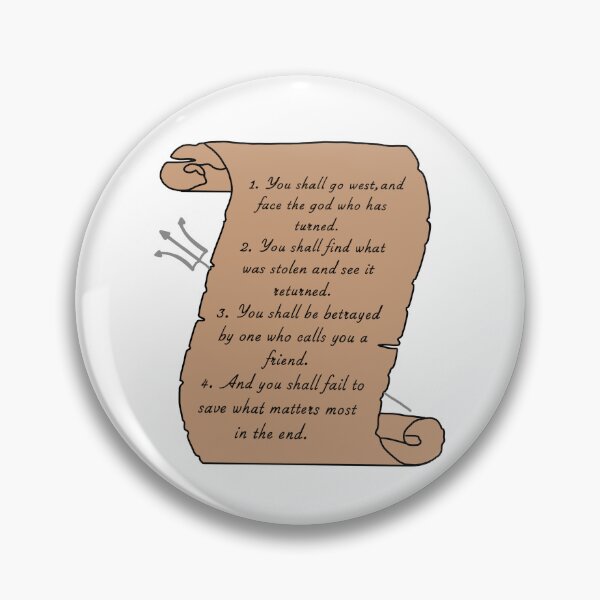 Item preview, Percy Jacksons prophecy designed and sold by blackbeakdesign.