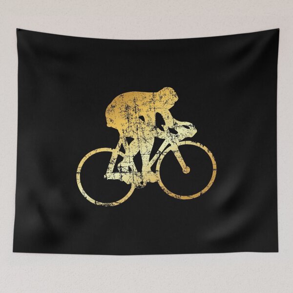 Item preview, Racer Bike Bicycle Cyclist (Ancient Gold) designed and sold by theshirtshops.