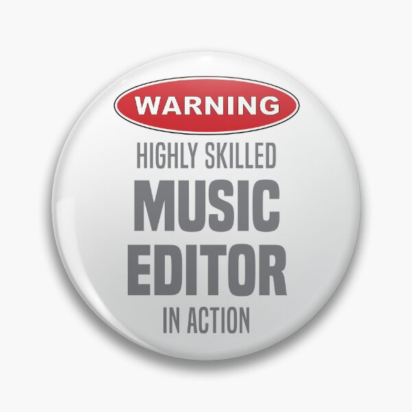 Item preview, Highly Skilled Music Editor in Action designed and sold by NermilioDesigns.