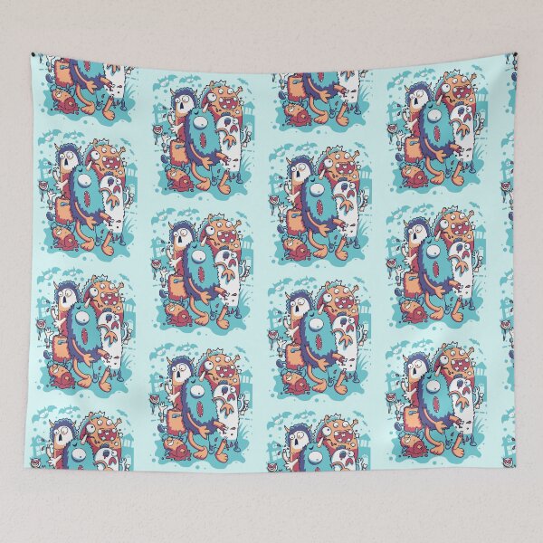 Item preview, Crazy Monsters designed and sold by Sunnyhova.