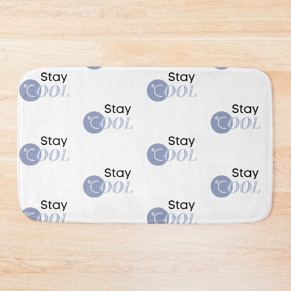 Item preview, Stay cool logo design-funny cute art print designed and sold by HoneyBlizz.