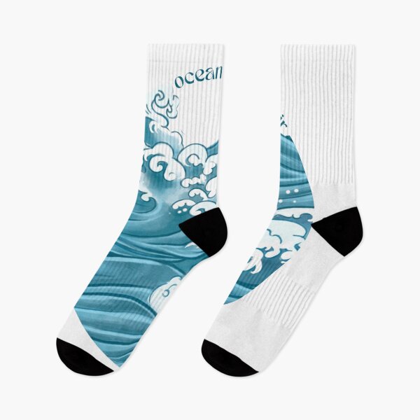 Item preview, Waves with the font "ocean air salty hair" designed and sold by stayfreshbyme.
