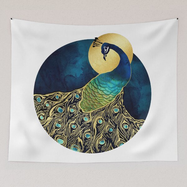 Item preview, Golden Peacock designed and sold by spacefrogdesign.