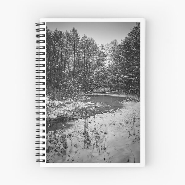 Item preview, Winter landscape at Rothsee (sw) designed and sold by MICHAEL KNIERIEME - PHOTOGRAPHY.