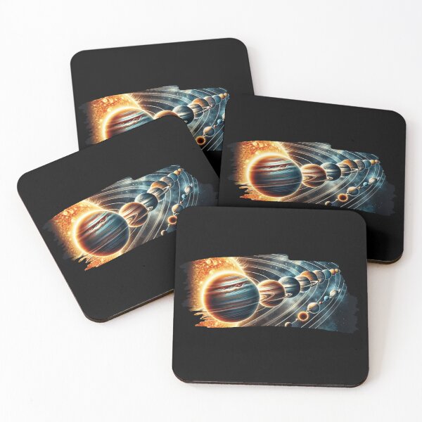 Item preview,  "Cosmic Harmony - Solar System Alignment" designed and sold by ChromaticBlend.