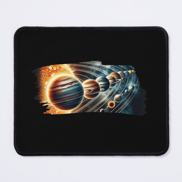 Item preview, "Cosmic Harmony - Solar System Alignment" designed and sold by ChromaticBlend.