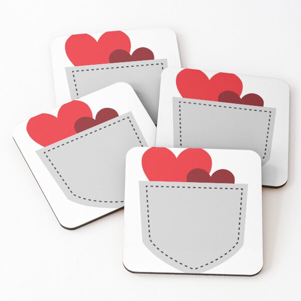 Item preview, Fusion Hearts - Intense Red Pocket of Love designed and sold by Crea-Designer.