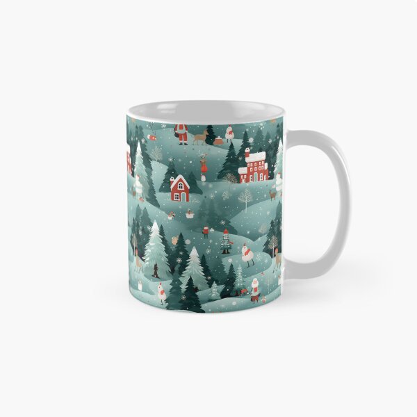 Item preview, Enchanted Winter Nights: Festive Figure Design designed and sold by Moisky Patterns.