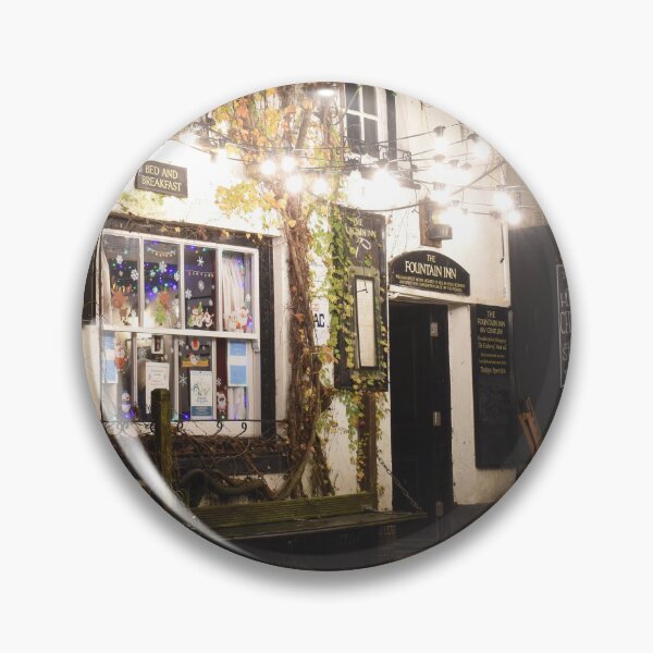 Item preview, The Fountain Inn, Mevagissey designed and sold by DMHotchin.